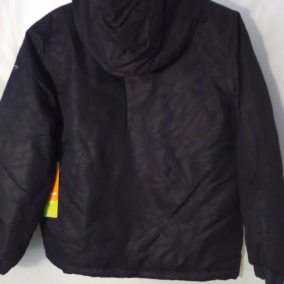 Athletech Performance Outerwear Boys Jacket Hoodie Color Black Size 8 Medium - Picture 4 of 7